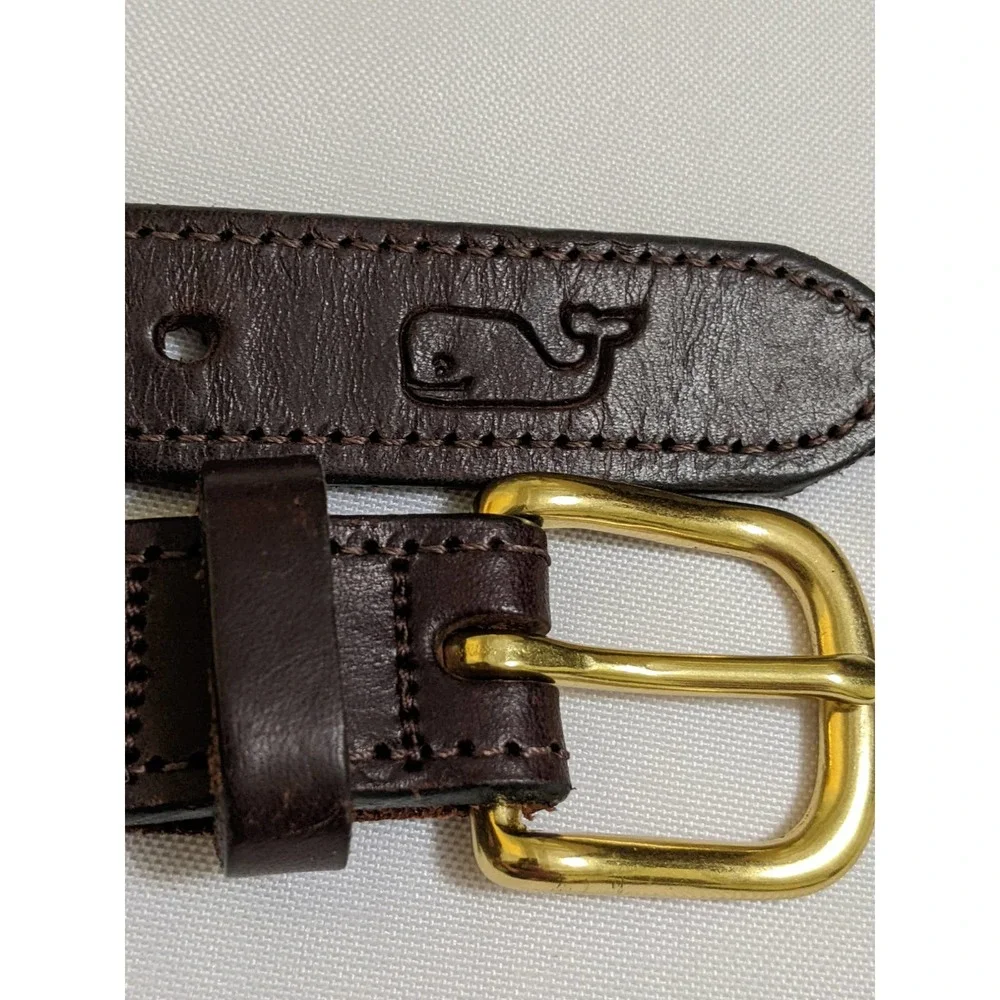 size 26 new vineyard vines usa flag belt leather fabric made in usa
